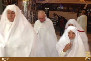 گزارش تصويري از اولين ورود زائران به مكه/عكس