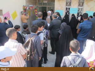 زنگ مدرسه ايرانيان در كربلا نواخته شد+ گزارش تصويري