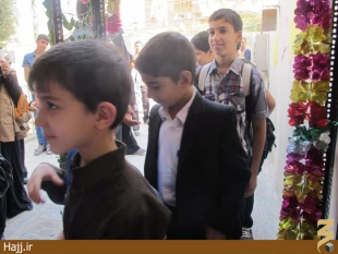 زنگ مدرسه ايرانيان در كربلا نواخته شد+ گزارش تصويري