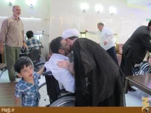 سفر جانبازان دفاع مقدس به کربلای معلی عکس