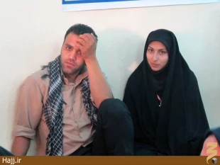 زوجهاي جوان مهمان بعثه مقام معظم رهبري در كربلاي معلي