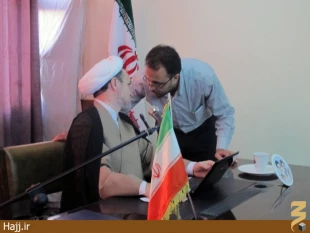 زوجهاي جوان مهمان بعثه مقام معظم رهبري در كربلاي معلي