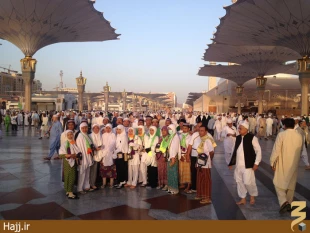 گزارش تصويري از صبح مدينه منوره ۲