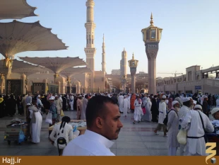 گزارش تصويري از صبح مدينه منوره ۲
