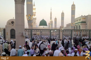 گزارش تصويري از صبح مدينه منوره ۱