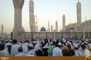 گزارش تصويري از صبح مدينه منوره ۱