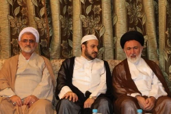 نمايندگان بعثه‌هاي مراجع تقليد در بعثهِ رهبري حضور يافتند+عكس