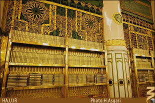 ستون وفود؛ محل ديدار هيات با پيامبر خدا(ص)