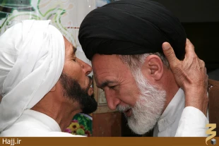 ديدار سرپرست حجاج با زائران ايراني در اقامتگاه منازل الاسواف