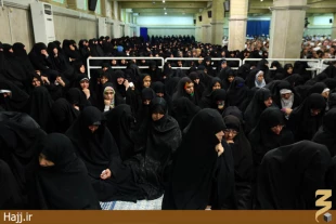 حاشيه هاي تصويري ديدار كارگزارن حج با رهبر انقلاب