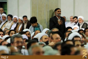 حاشيه هاي تصويري ديدار كارگزارن حج با رهبر انقلاب