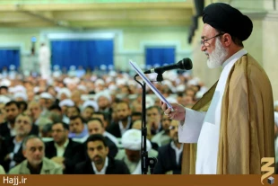 حاشيه هاي تصويري ديدار كارگزارن حج با رهبر انقلاب