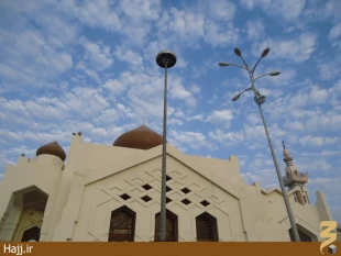 آسمان مدينه يك روز قبل از ورود زائران ايراني/عكس