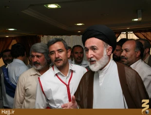 ديدار سرپرست حجاج با زائران ايراني در اقامتگاه منازل الاسواف /عكس
