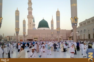 گزارش تصويري از صبح مدينه منوره ۱