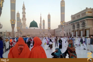 گزارش تصويري از صبح مدينه منوره ۱