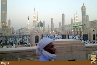 گزارش تصويري از صبح مدينه منوره ۱