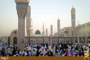 گزارش تصويري از صبح مدينه منوره ۱