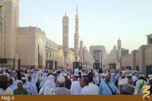 گزارش تصويري از صبح مدينه منوره ۱