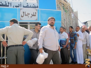 توزيع غذاي حرم حضرت عباس