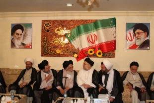 حضور نمايندگان بعثه‌هاي مراجع تقليد در بعثهِ رهبري