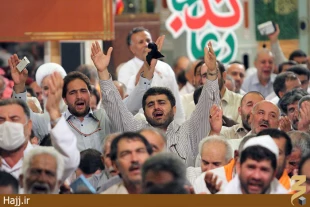 سومين مراسم دعاي ندبه زائران در مدينه/عكس