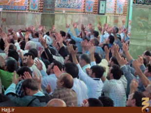 حضور پر شور جوانان در دعاي كميل