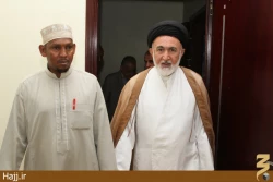 تسليت سرپرست حجاج ايراني به رئيس بعثهِ كنيا