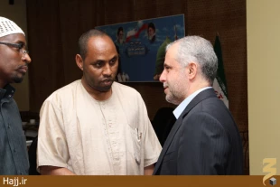 تسليت سرپرست حجاج ايراني به رئيس بعثهِ كنيا