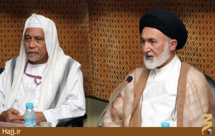 ديدار رييس بعثهِ تايلند با سرپرست حجاج ايراني/عكس
