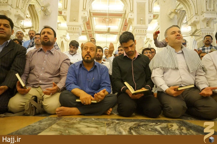قاريان برتر ايراني در مسجدالحرام تلاوت كردند+تصاوير