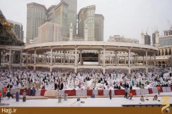 نمايي از سازه جديد در مسجدالحرام
