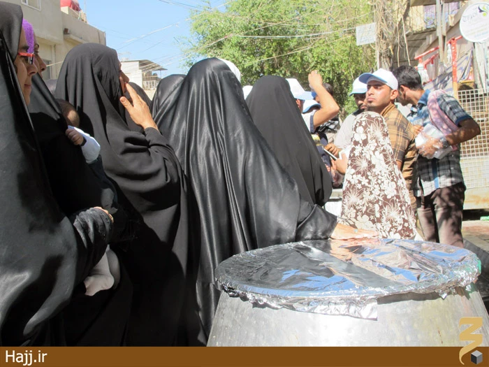 افزايش ايستگاههاي پخش نذري در كربلا+ تصاوير