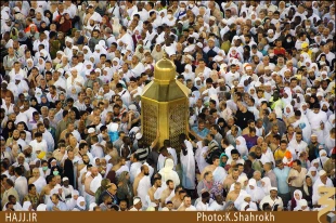 كَعبه و مَقام ابراهيم در گذرتاريخ +عكس