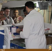 فعاليت پزشكان ايراني در منا و عرفات/عكس