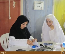 فعاليت پزشكان ايراني در منا و عرفات/عكس