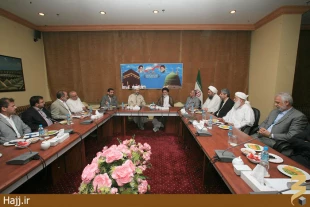 ديدار بعثه تركيه با سرپرست حجاج ايراني