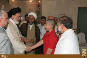دیدار مردمی نماینده ولی فقیه با حجاج ایرانی ساکن خارج عکس
