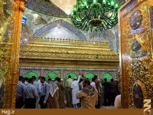 تصاويري جديد از ضريح مطهر اميرمومنان(ع)