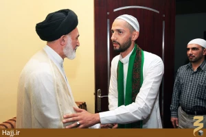 جشن غدیر در بِعثه مکه عکس
