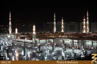 نمايي از مسجدالنبي