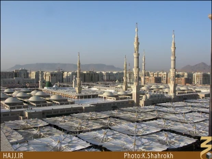 نمايي از مسجدالنبي