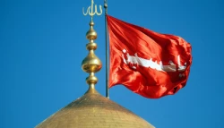 چرا پرچم امام حسين به رنگ سرخ است؟+عكس