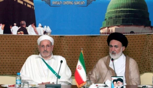گفتگوي سرپرست حجاج ايراني با وزير امور مذهبي الجزاير و رييس بعثهِ قرقيزستان