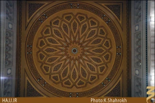 نمايي از معماري جديد مسجدالنبي