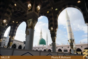 نمايي از مسجدالنبي
