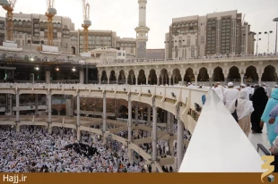 مسجدالحرام در محاصره ساخت و ساز/ تصاويري از صبح امروز