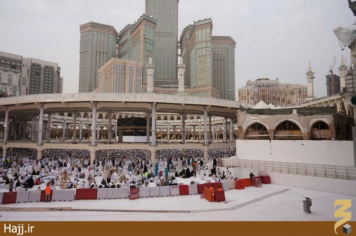 مسجدالحرام در محاصره ساخت و ساز/ تصاويري از صبح امروز