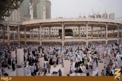 مسجدالحرام در محاصره ساخت و ساز/ تصاويري از صبح امروز