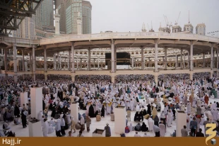 مسجدالحرام در محاصره ساخت و ساز/ تصاويري از صبح امروز